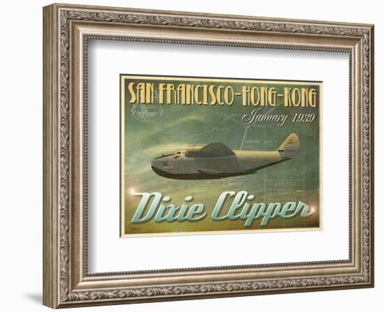 Dixie Clipper-Carlos Casamayor-Framed Art Print