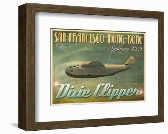 Dixie Clipper-Carlos Casamayor-Framed Art Print