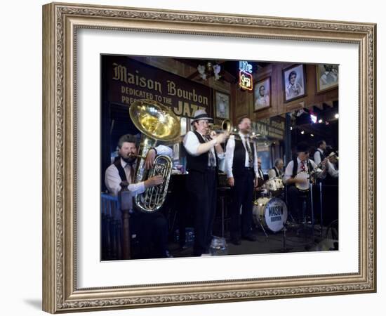 Dixieland Jazz Band-Carol Highsmith-Framed Photo