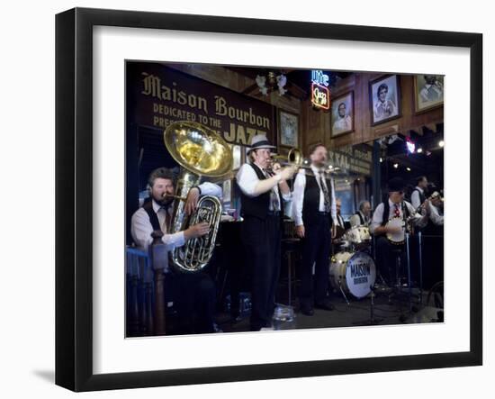 Dixieland Jazz Band-Carol Highsmith-Framed Photo