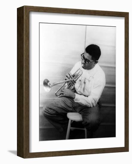 Dizzy Gillespie (1917-1993)-Carl Van Vechten-Framed Giclee Print