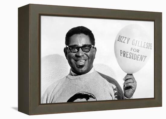 Dizzy Gillespie (1917-1993)-null-Framed Premier Image Canvas