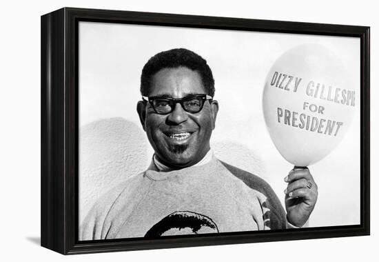 Dizzy Gillespie (1917-1993)-null-Framed Premier Image Canvas