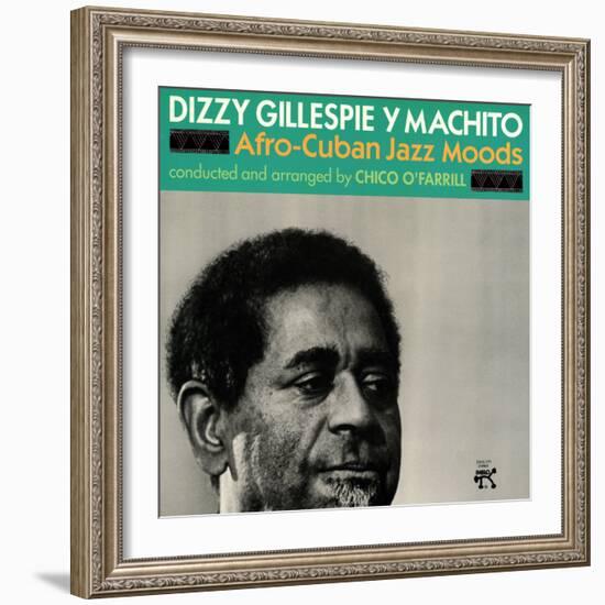 Dizzy Gillespie and Machito - Afro-Cuban Jazz Moods-null-Framed Art Print