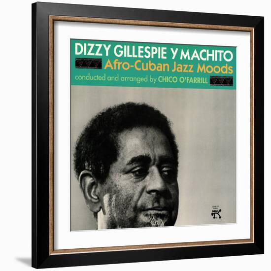 Dizzy Gillespie and Machito - Afro-Cuban Jazz Moods-null-Framed Art Print