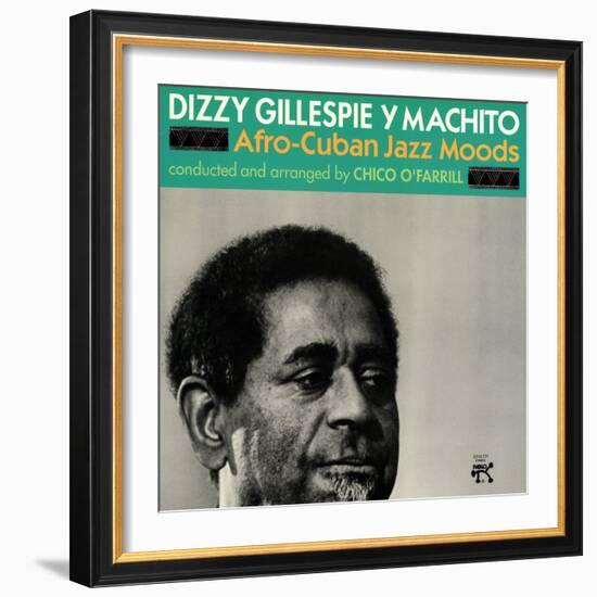 Dizzy Gillespie and Machito - Afro-Cuban Jazz Moods-null-Framed Art Print