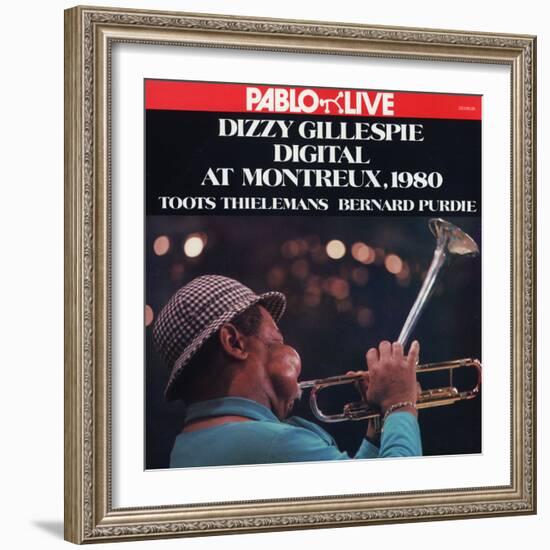 Dizzy Gillespie - Digital at Montreux 1980-null-Framed Art Print