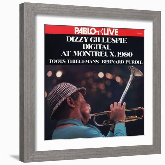 Dizzy Gillespie - Digital at Montreux 1980-null-Framed Art Print