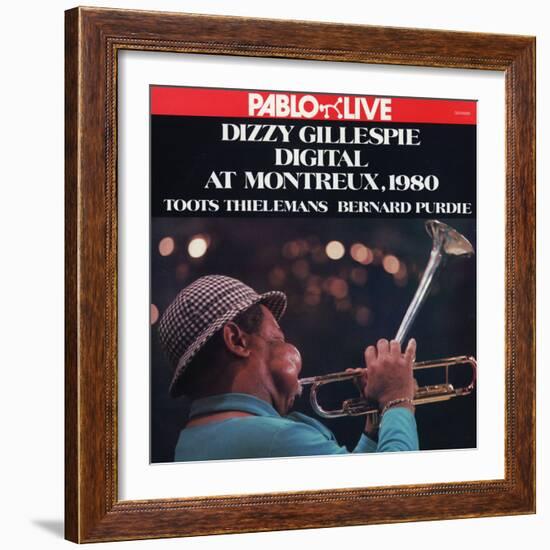 Dizzy Gillespie - Digital at Montreux 1980-null-Framed Art Print