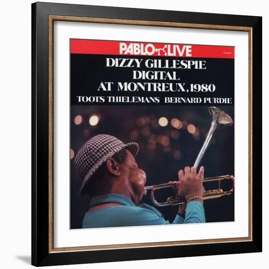 Dizzy Gillespie - Digital at Montreux 1980-null-Framed Art Print