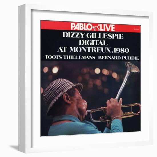 Dizzy Gillespie - Digital at Montreux 1980-null-Framed Art Print