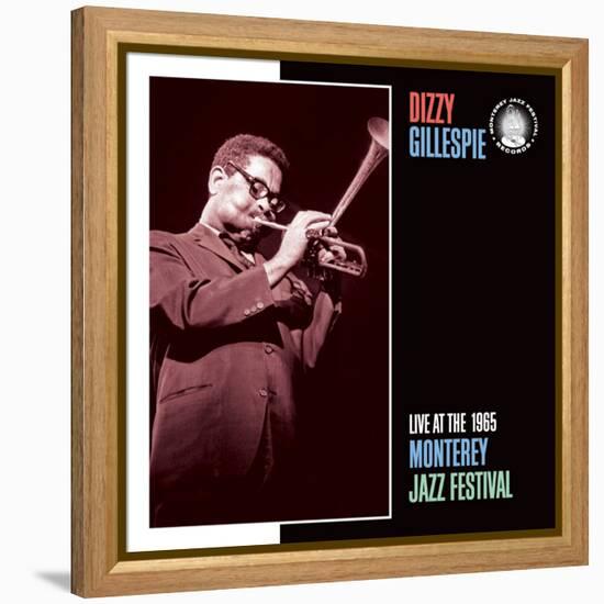 Dizzy Gillespie, Live at the 1965 Monterey Jazz Fest-null-Framed Stretched Canvas