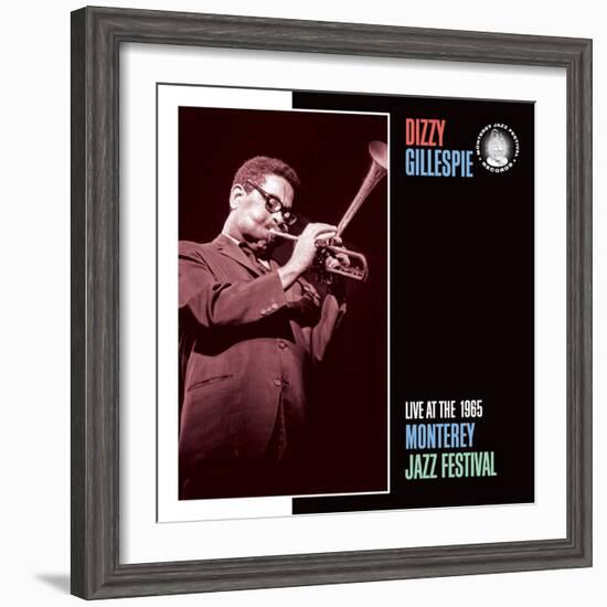 Dizzy Gillespie, Live at the 1965 Monterey Jazz Fest-null-Framed Art Print