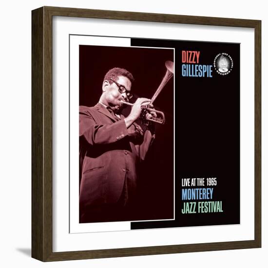 Dizzy Gillespie, Live at the 1965 Monterey Jazz Fest-null-Framed Art Print