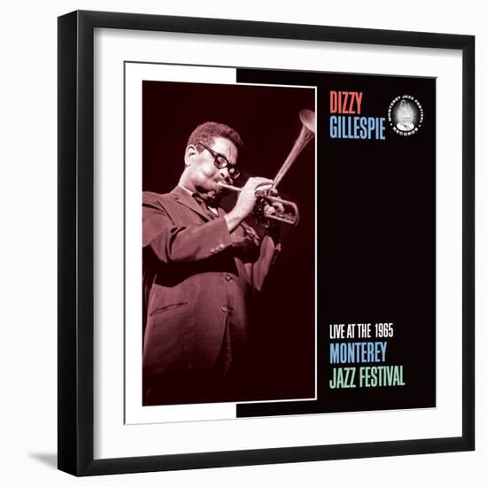 Dizzy Gillespie, Live at the 1965 Monterey Jazz Fest-null-Framed Art Print