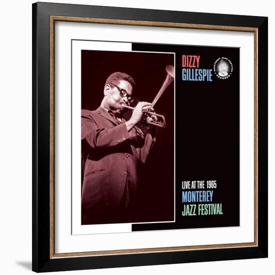 Dizzy Gillespie, Live at the 1965 Monterey Jazz Fest-null-Framed Art Print