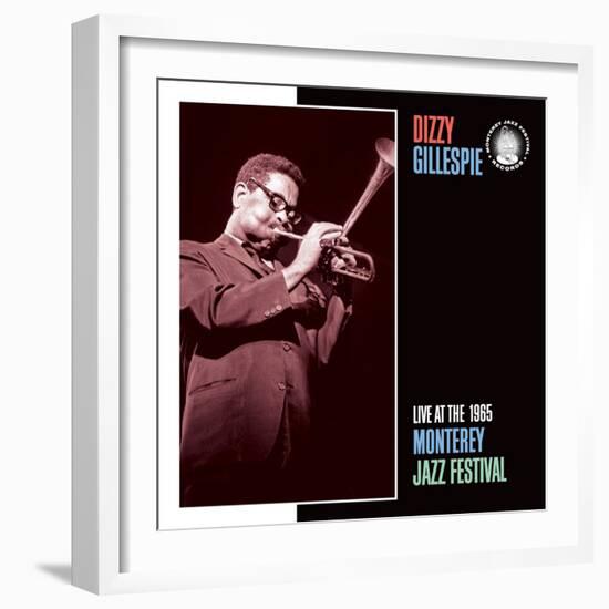 Dizzy Gillespie, Live at the 1965 Monterey Jazz Fest-null-Framed Art Print