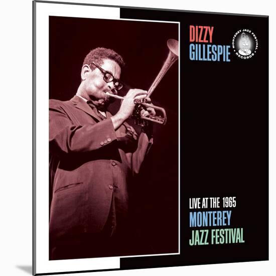 Dizzy Gillespie, Live at the 1965 Monterey Jazz Fest-null-Mounted Art Print