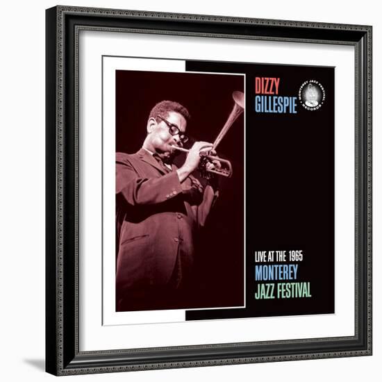 Dizzy Gillespie, Live at the 1965 Monterey Jazz Fest-null-Framed Art Print