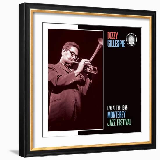 Dizzy Gillespie, Live at the 1965 Monterey Jazz Fest-null-Framed Art Print