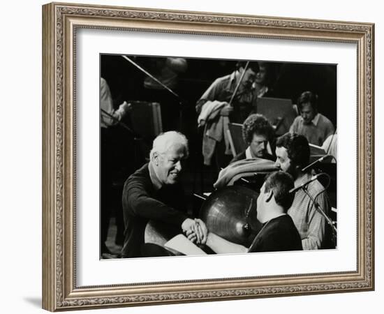 Dizzy Gillespies Concert with the Royal Philharmonic Orchestra, Royal Festival Hall, London, 1985-Denis Williams-Framed Photographic Print