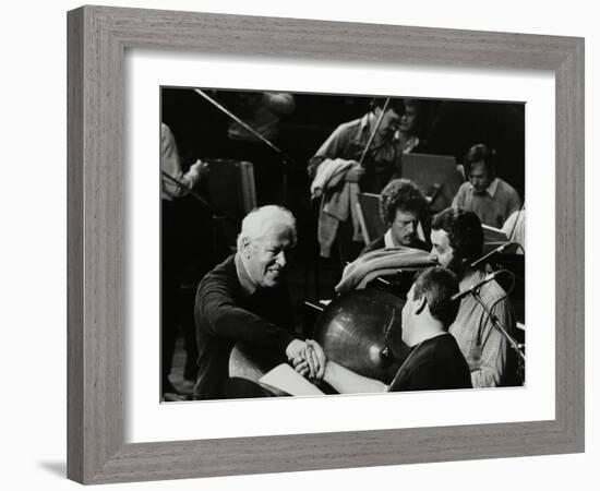 Dizzy Gillespies Concert with the Royal Philharmonic Orchestra, Royal Festival Hall, London, 1985-Denis Williams-Framed Photographic Print