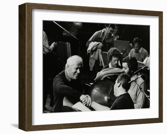 Dizzy Gillespies Concert with the Royal Philharmonic Orchestra, Royal Festival Hall, London, 1985-Denis Williams-Framed Photographic Print