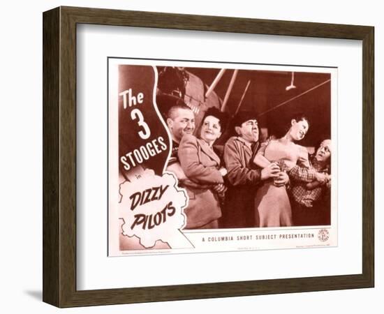 Dizzy Pilots, 1943-null-Framed Premium Giclee Print