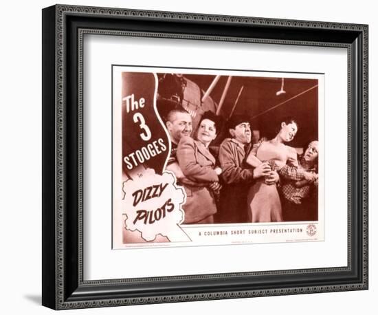 Dizzy Pilots, 1943-null-Framed Premium Giclee Print