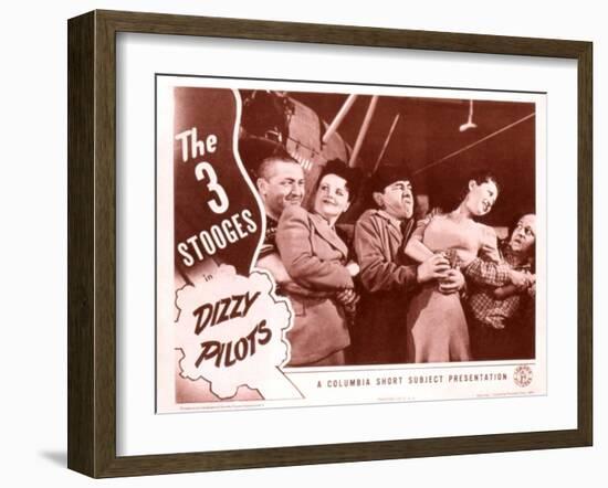 Dizzy Pilots, 1943-null-Framed Art Print