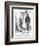 Dizzy's Arithmetic, 1865-John Tenniel-Framed Giclee Print