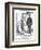 Dizzy's Arithmetic, 1865-John Tenniel-Framed Giclee Print