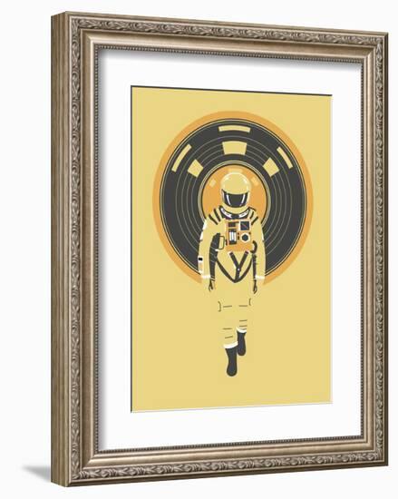 DJ Hal-Robert Farkas-Framed Art Print