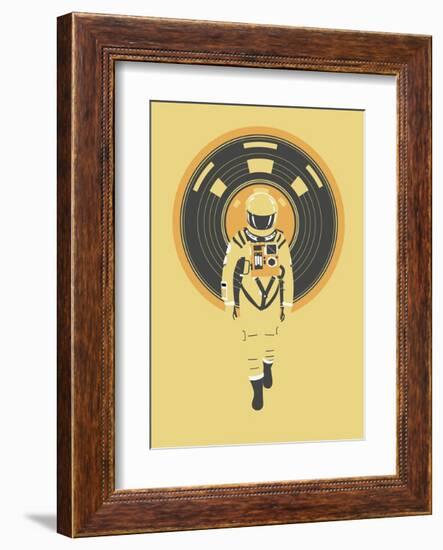 DJ Hal-Robert Farkas-Framed Art Print