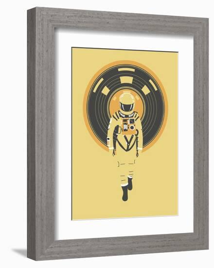 DJ Hal-Robert Farkas-Framed Art Print