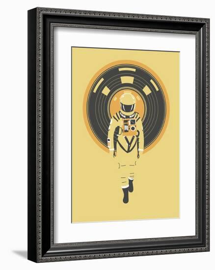 DJ Hal-Robert Farkas-Framed Art Print