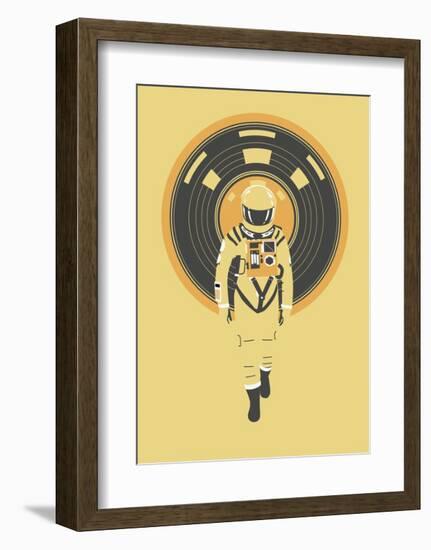 DJ Hal-Robert Farkas-Framed Art Print