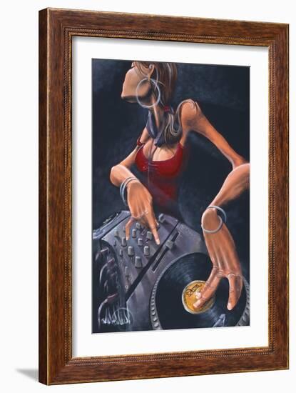 DJ Jewel-David Garibaldi-Framed Art Print