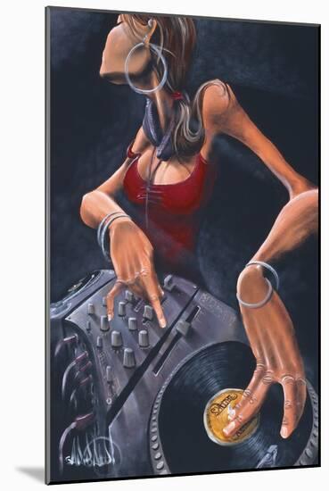 DJ Jewel-David Garibaldi-Mounted Art Print