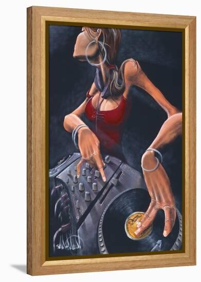 DJ Jewel-David Garibaldi-Framed Stretched Canvas