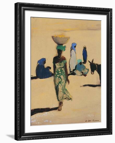 Djalle-Isabelle Del Piano-Framed Art Print