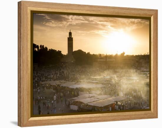 Djemaa El Fna Square (Jemaa El Fna)-Stephen Studd-Framed Premier Image Canvas