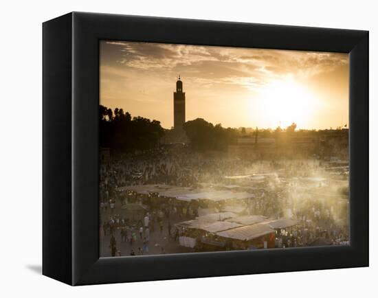 Djemaa El Fna Square (Jemaa El Fna)-Stephen Studd-Framed Premier Image Canvas