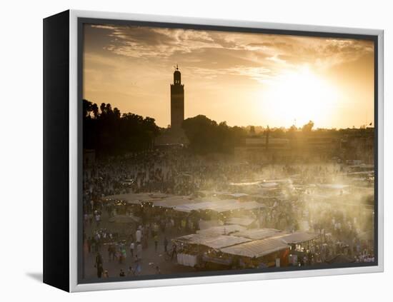 Djemaa El Fna Square (Jemaa El Fna)-Stephen Studd-Framed Premier Image Canvas