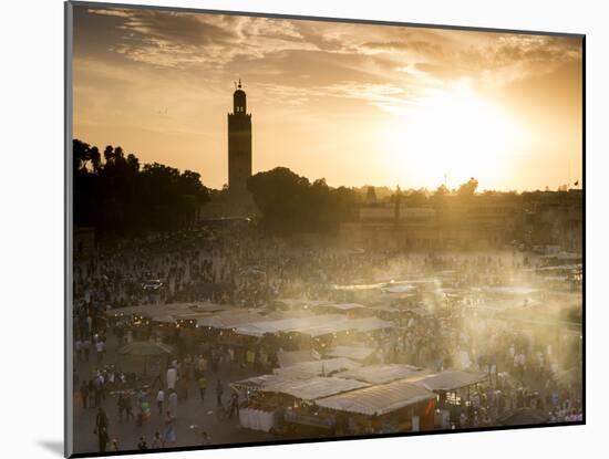 Djemaa El Fna Square (Jemaa El Fna)-Stephen Studd-Mounted Photographic Print