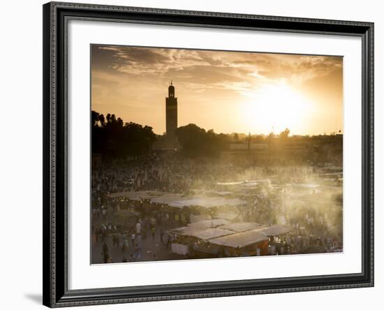 Djemaa El Fna Square (Jemaa El Fna)-Stephen Studd-Framed Photographic Print