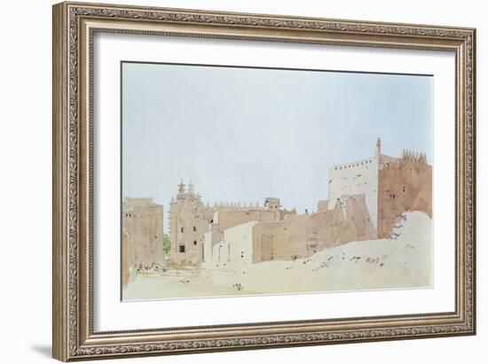 Djenne (Mali) Grande Mosquee, Monday, 2000-Charlie Millar-Framed Giclee Print