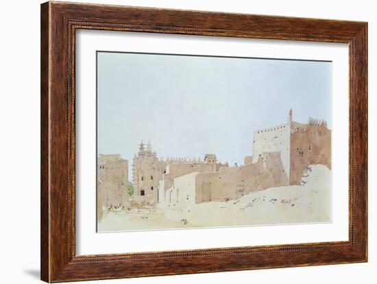 Djenne (Mali) Grande Mosquee, Monday, 2000-Charlie Millar-Framed Giclee Print