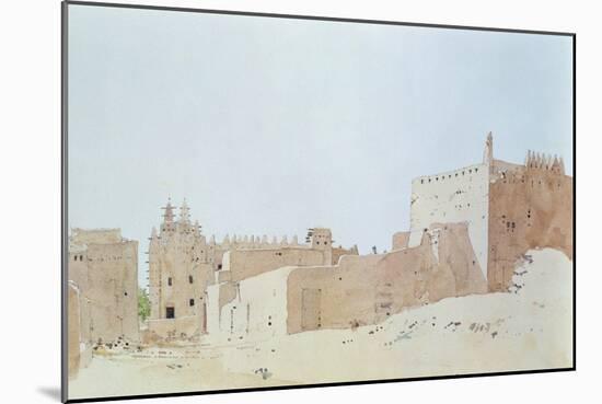 Djenne (Mali) Grande Mosquee, Monday, 2000-Charlie Millar-Mounted Giclee Print