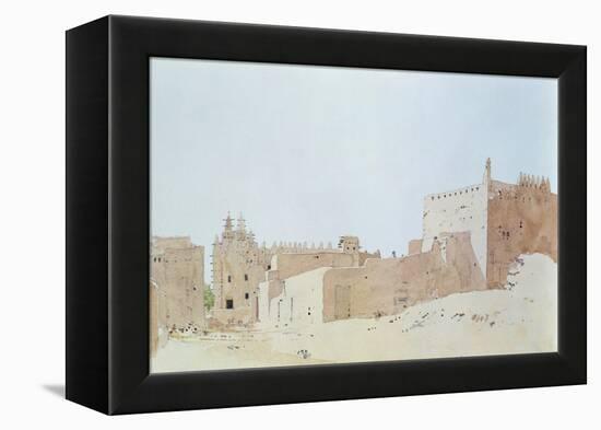 Djenne (Mali) Grande Mosquee, Monday, 2000-Charlie Millar-Framed Premier Image Canvas